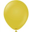 25PK 18in RETRO MUSTARD KALISAN LATEX