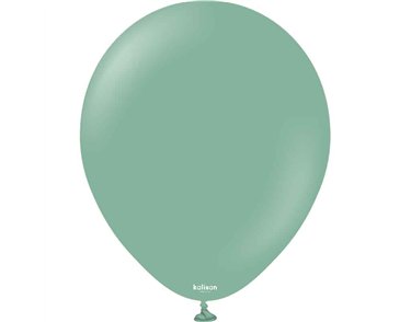 25PK 18in RETRO SAGE KALISAN LATEX