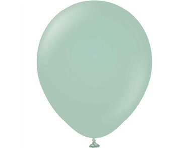 25PK 18in RETRO WINTER GREEN KALISAN LATEX