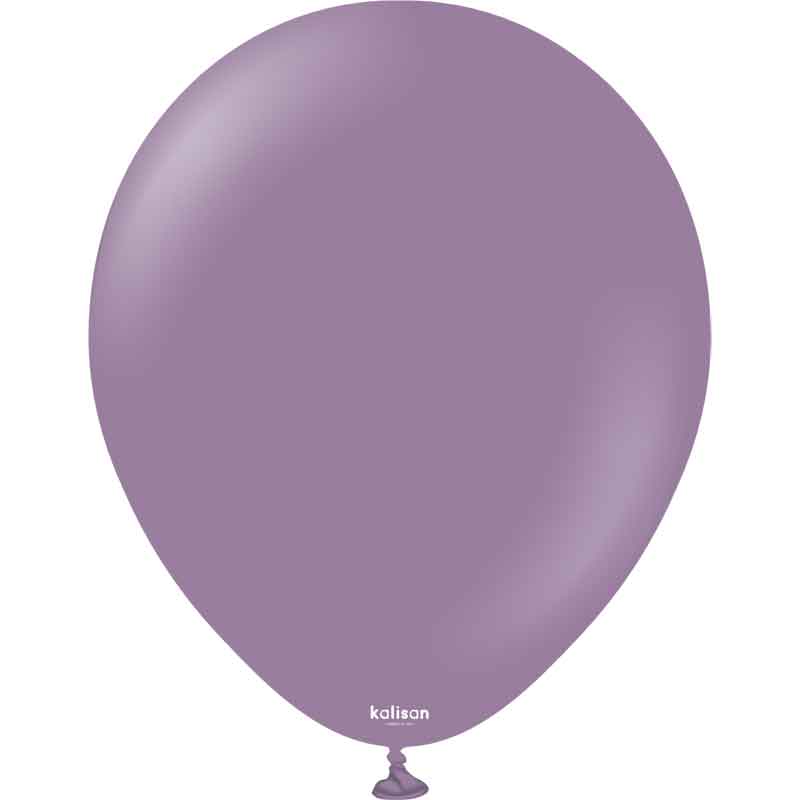 25PK 18in RETRO LAVENDER KALISAN LATEX
