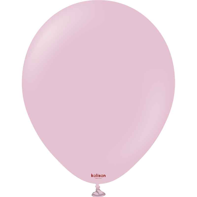 25PK 18in RETRO DUSTY ROSE KALISAN LATEX