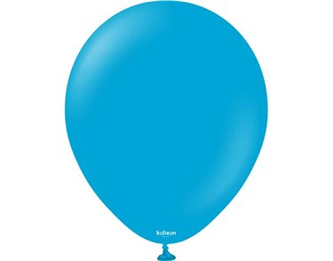 25PK 18in STANDARD CARIBBEAN BLUE KALISAN LATEX