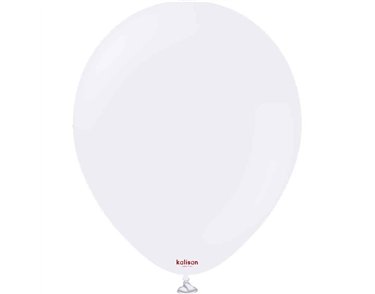 25PK 18in MACARON PALE LILAC KALISAN LATEX