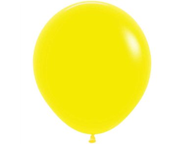 25PK 18in FASHION YELLOW SEMPERTEX