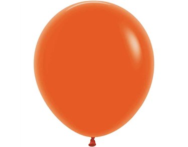 25PK 18in FASHION ORANGE SEMPERTEX (20002471)