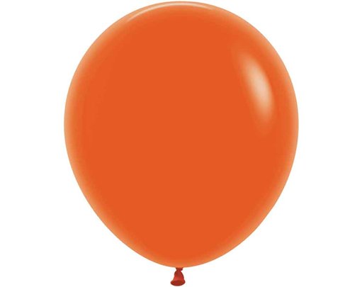25PK 18in FASHION ORANGE SEMPERTEX (20002471)