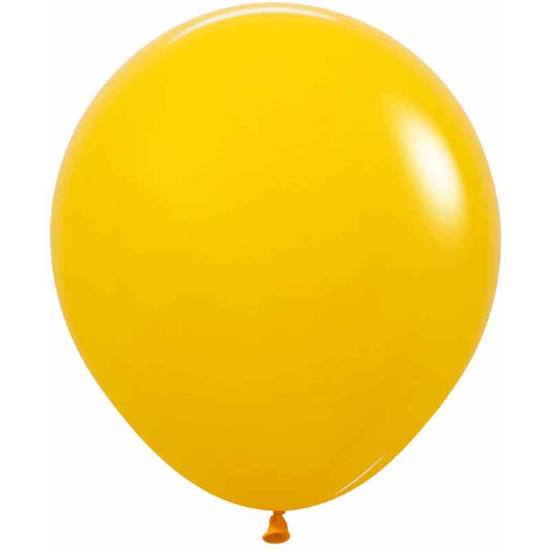 25PK 18in FASHION HONEY YELLOW SEMPERTEX (20017993)