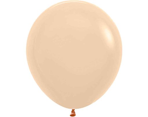 25PK 18in PASTEL MATTE MALIBU PEACH SEMPERTEX (20018405)