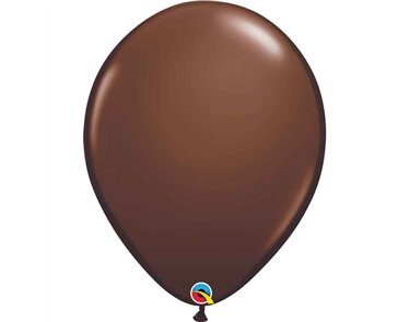 50PK 16in FASHION CHOCOLATE BROWN QUALATEX