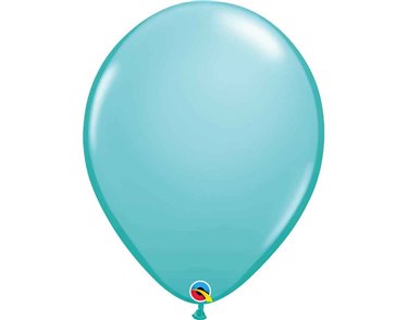 50PK 16in FASHION CARIBBEAN BLUE QUALATEX