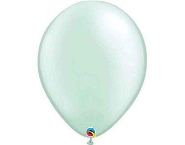 50PK 16in PEARL MINT GREEN QUALATEX