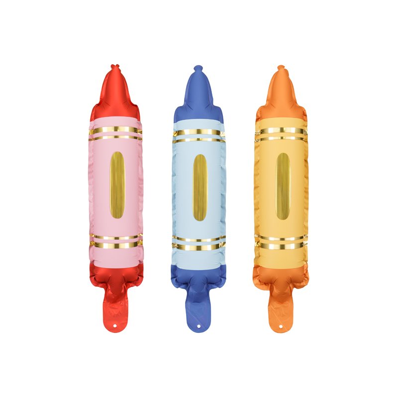 CRAYONS FOR GARLAND FOIL BALLOON