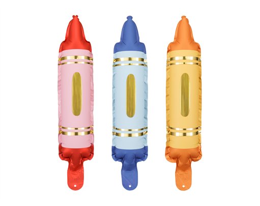 CRAYONS FOR GARLAND FOIL BALLOON