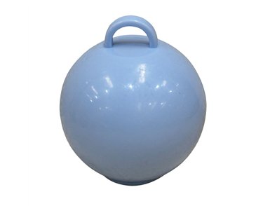 75g BABY BLUE ROUND BALLOON WEIGHT 25S