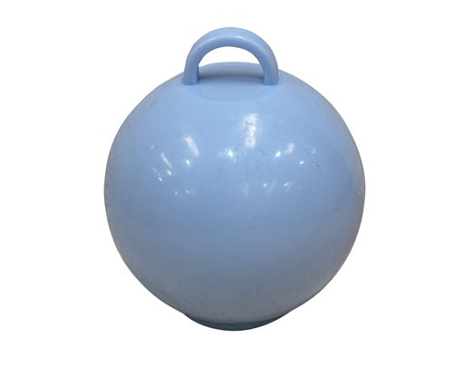 75g BABY BLUE ROUND BALLOON WEIGHT 25S