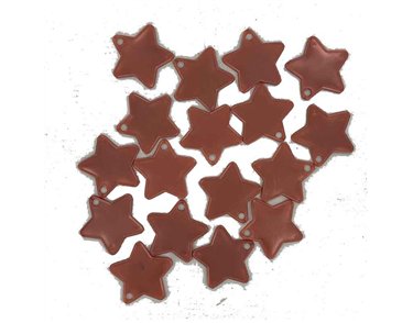 ROSE GOLD STAR SHAPED WEIGHT 25S