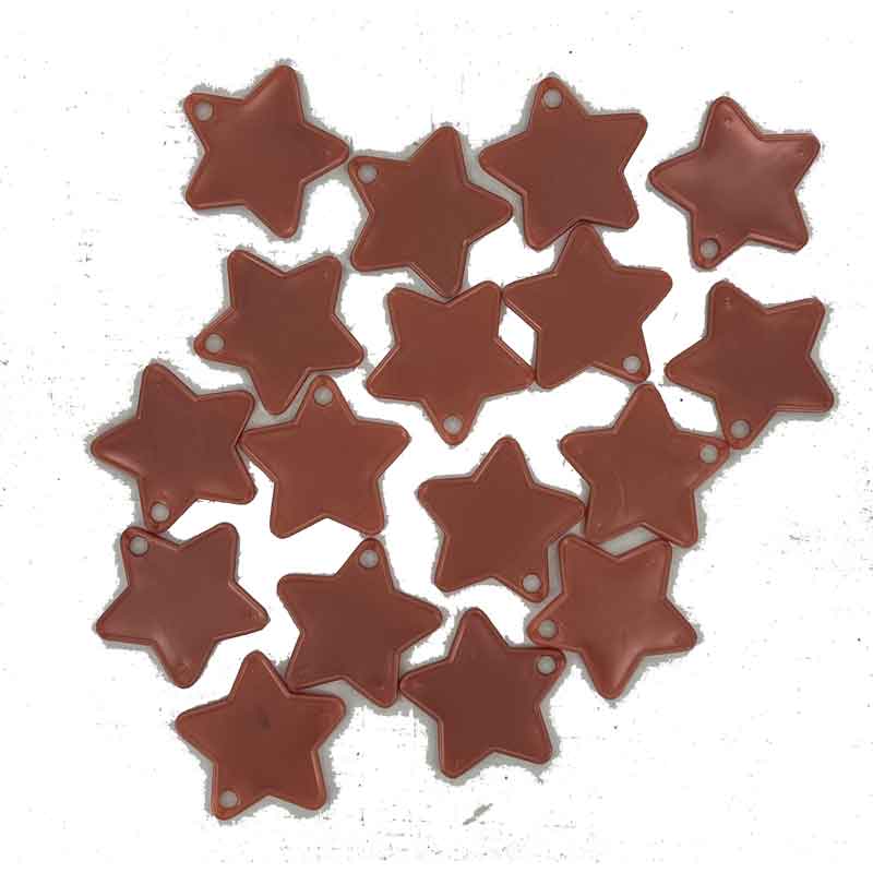 ROSE GOLD STAR SHAPED WEIGHT 25S