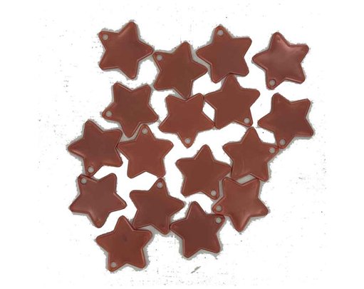 ROSE GOLD STAR SHAPED WEIGHT 25S