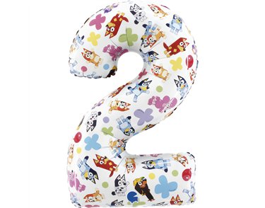 26in BLUEY NUMBER 2 FOIL BALLOON