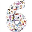 26in BLUEY NUMBER 6 FOIL BALLOON