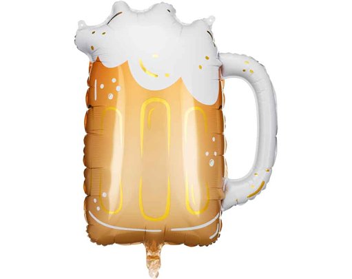 BEER TANKARD SHAPED FOIL BALLOON