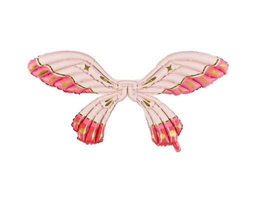 PINK BUTTERFLY WINGS FOIL BALLOON