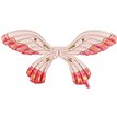 PINK BUTTERFLY WINGS FOIL BALLOON