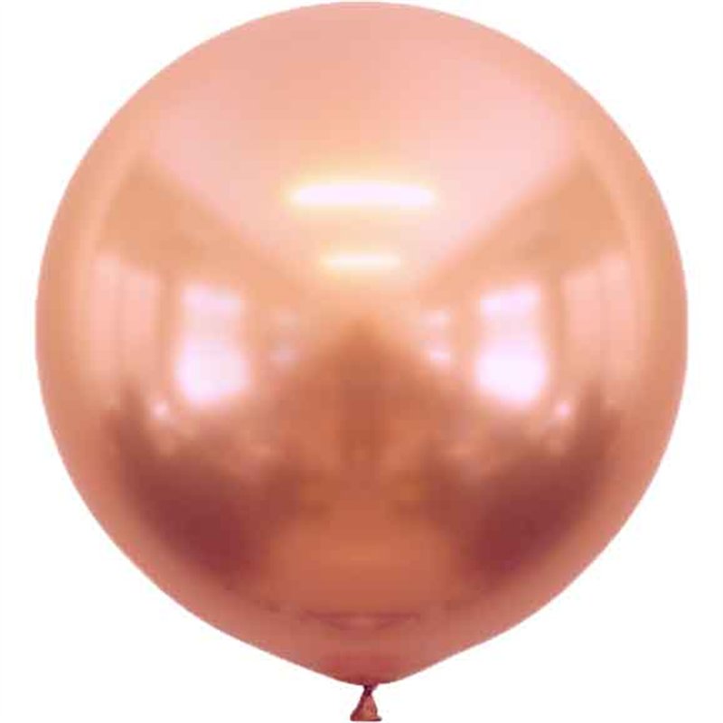 2PK 24in MIRROR ROSE GOLD KALISAN LATEX