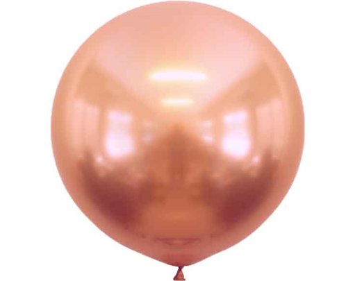2PK 24in MIRROR ROSE GOLD KALISAN LATEX