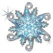 38in LINKY SNOWFLAKE FOIL BALLOON