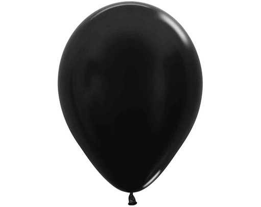 50PK 5in METALLIC BLACK SEMPERTEX (20000566)