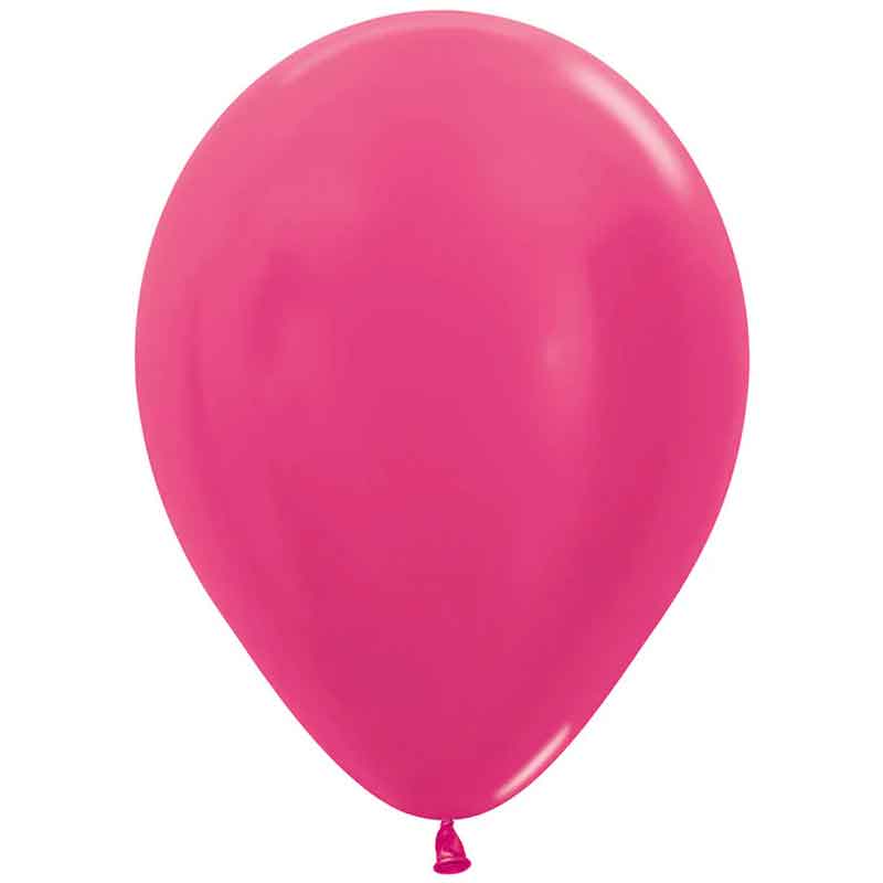 50PK 5in METALLIC FUCHSIA SEMPERTEX (20000543)