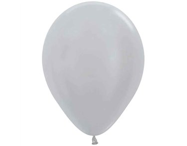 50PK 5in PEARL SILVER SEMPERTEX (20000539)