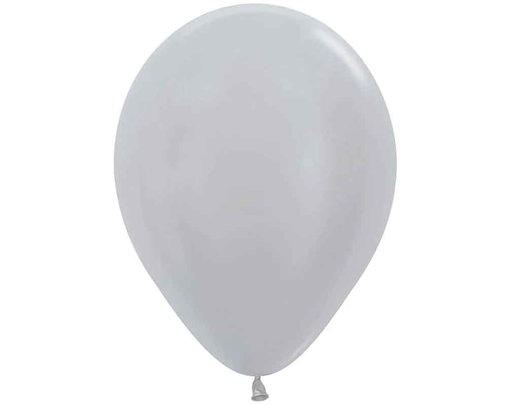 50PK 5in PEARL SILVER SEMPERTEX (20000539)