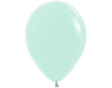 50PK 5in PASTEL MATTE GREEN SEMPERTEX (20012393)