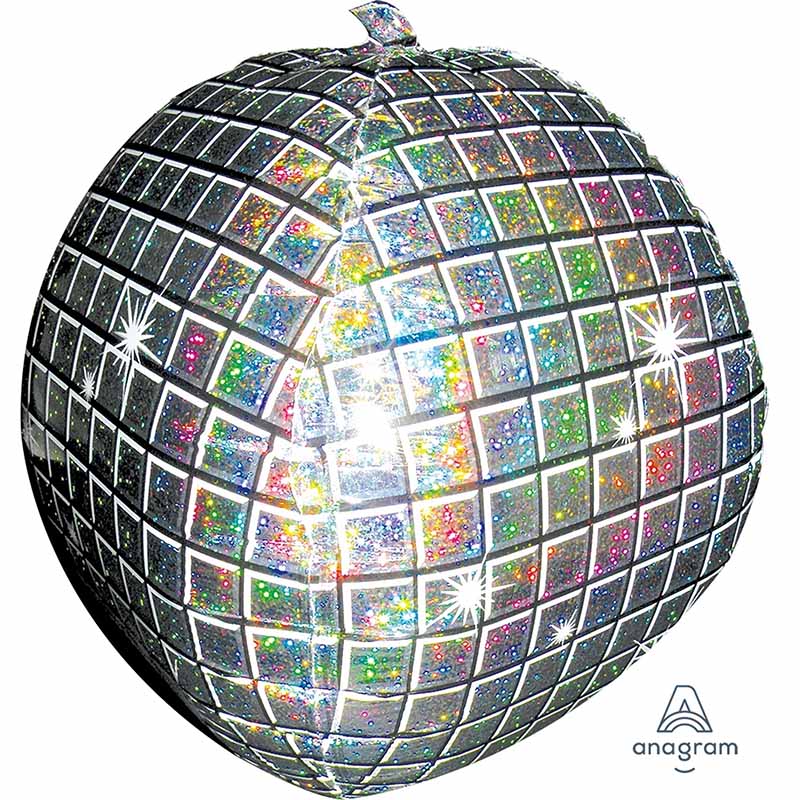 DISCO BALL ULTRA SHAPE FOIL BALLOON