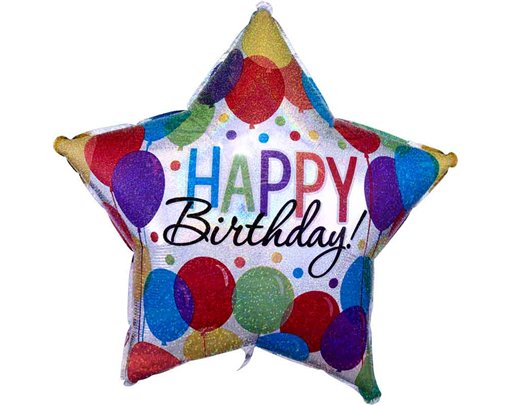 28in HOLO BALLOON BASH FOIL BALLOON