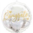 INSIDER CONGRATS WITH HEARTS FOIL BALLOON