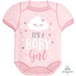 BABY GIRL ONESIE SHAPED FOIL BALLOON