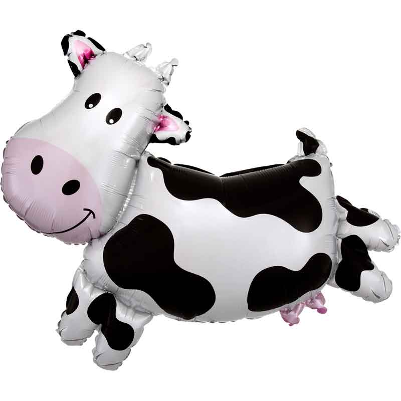 COW SHAPED LARGE FOIL BALLOON