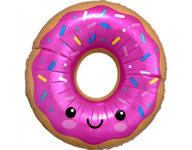 DONUT SHAPED LARGE FOIL BALLOON