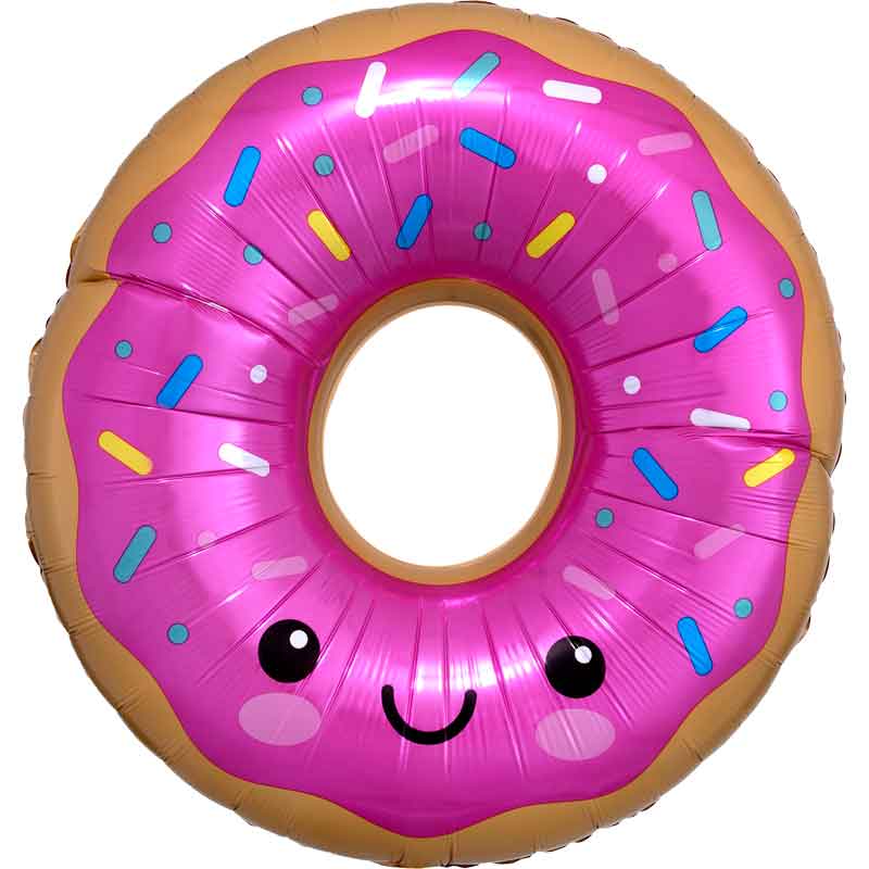DONUT SHAPED LARGE FOIL BALLOON