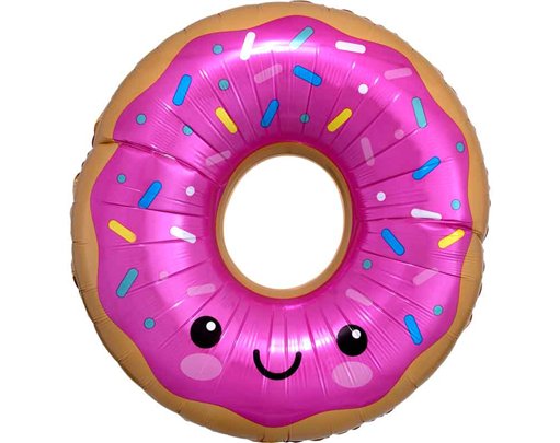 DONUT SHAPED LARGE FOIL BALLOON