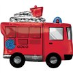 FIRE TRUCK SHAPED LARGE FOIL BALLOON