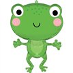 HAPPY FROG LARGE SHAPED FOIL BALLOON