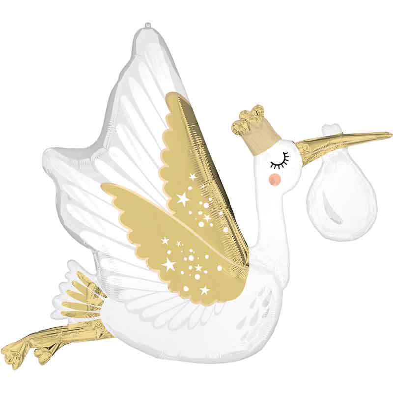 SPECIAL DELIVERY BABY LARGE SHAPED FOIL BALLOON