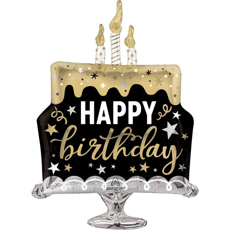 BIRTHDAY SURPRISE LARGE SHAPED FOIL BALLOON