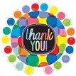 BUBBLY THANK YOU LARGE SHAPED FOIL BALLOON
