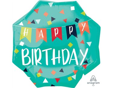 REASON TO CELEBRATE LARGE SHAPED FOIL BALLOON