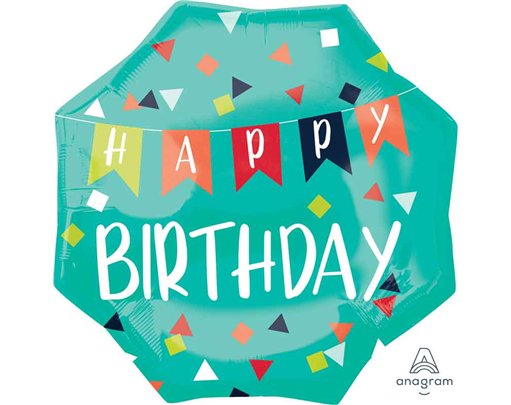 REASON TO CELEBRATE LARGE SHAPED FOIL BALLOON